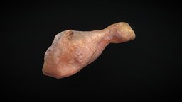 One frozen chicken leg