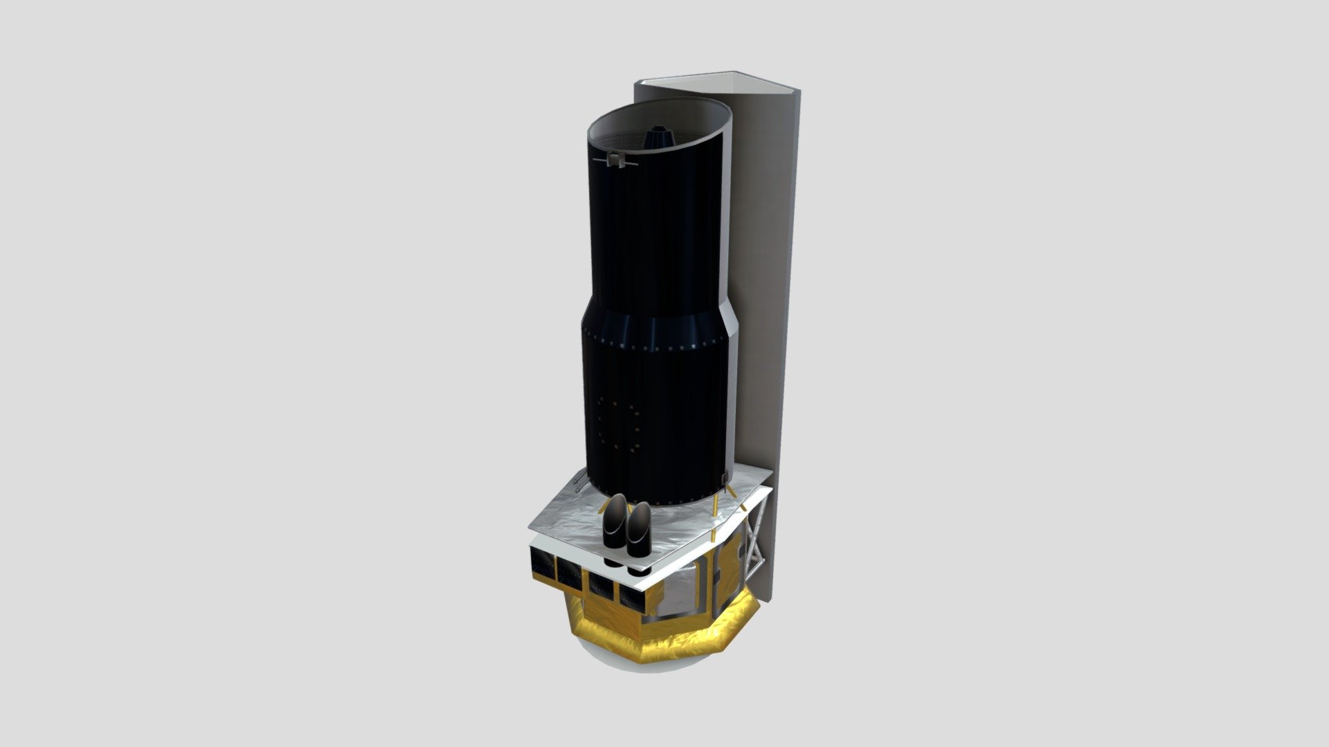 NASA_SPITZER 3d model