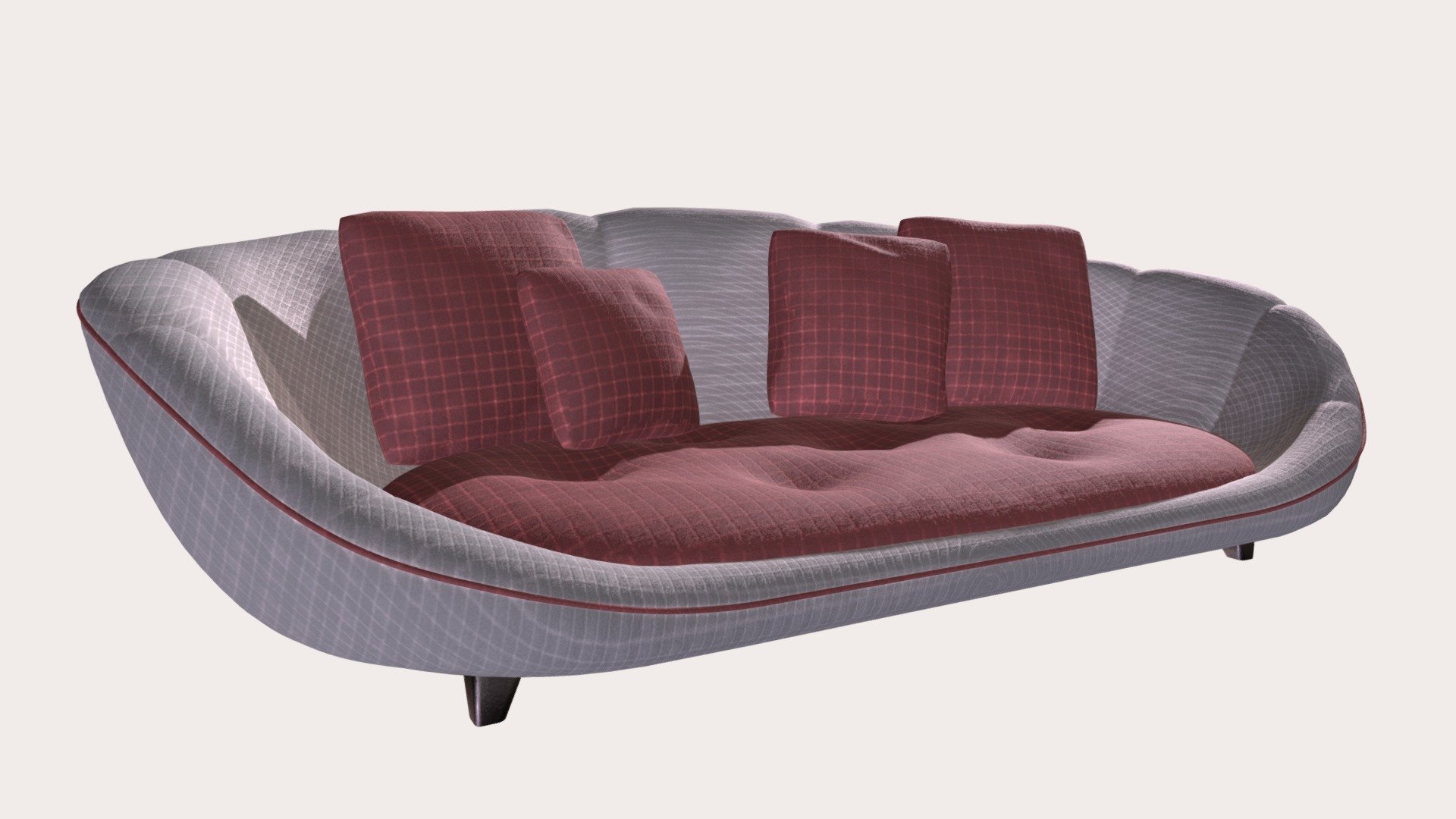 Contemporary Sofa | Free 3d model