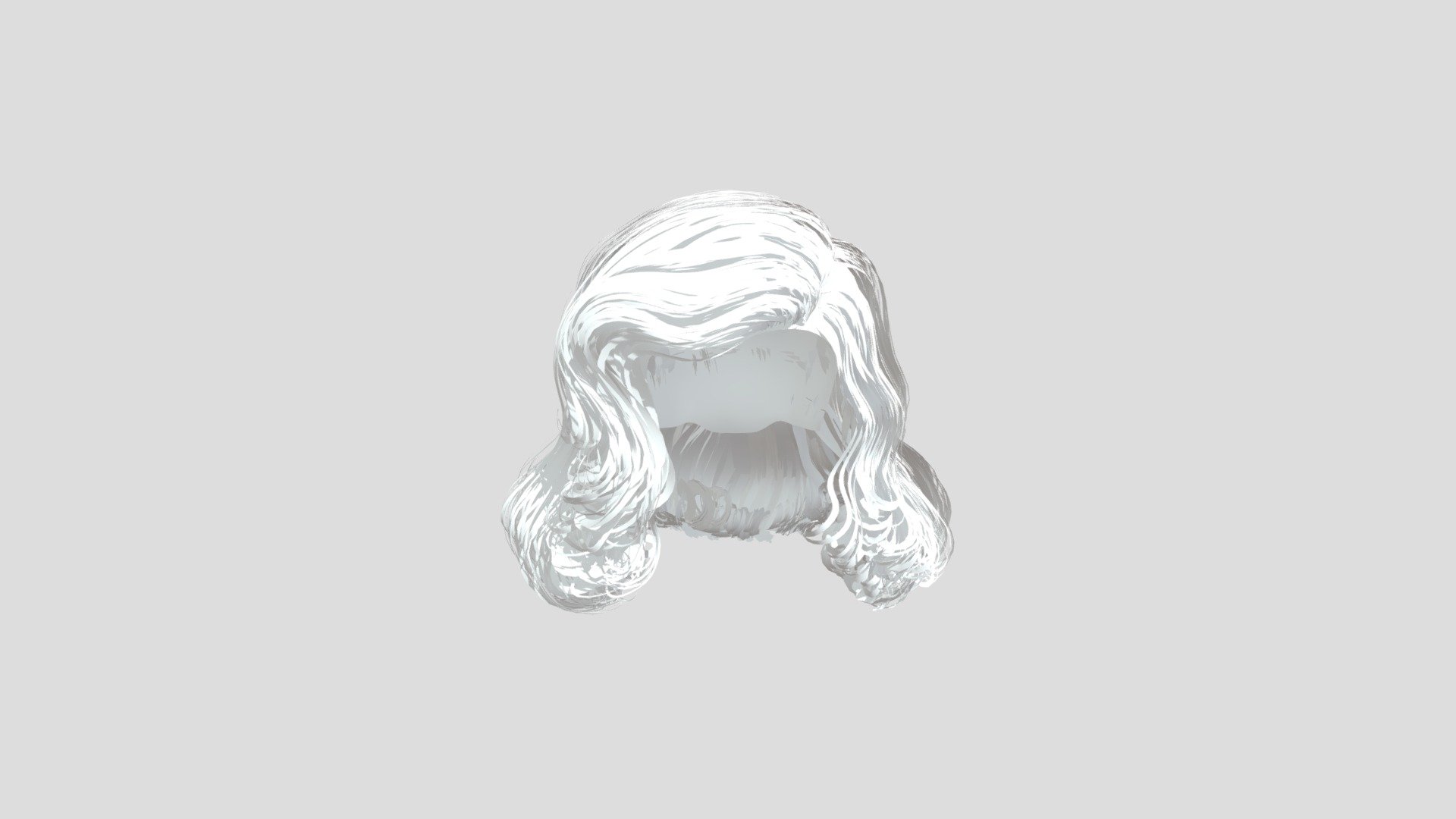 hair 3d model