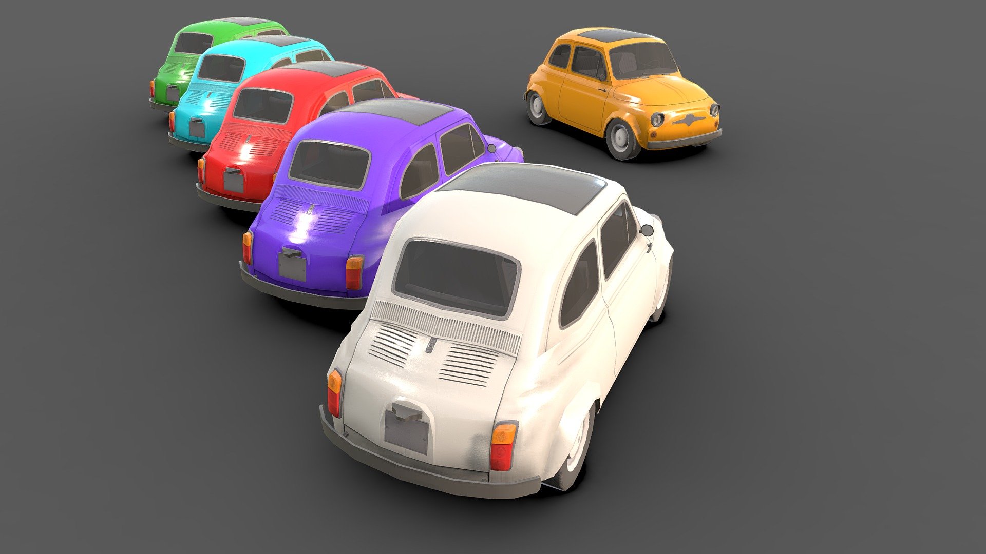 Classic Car 3d model