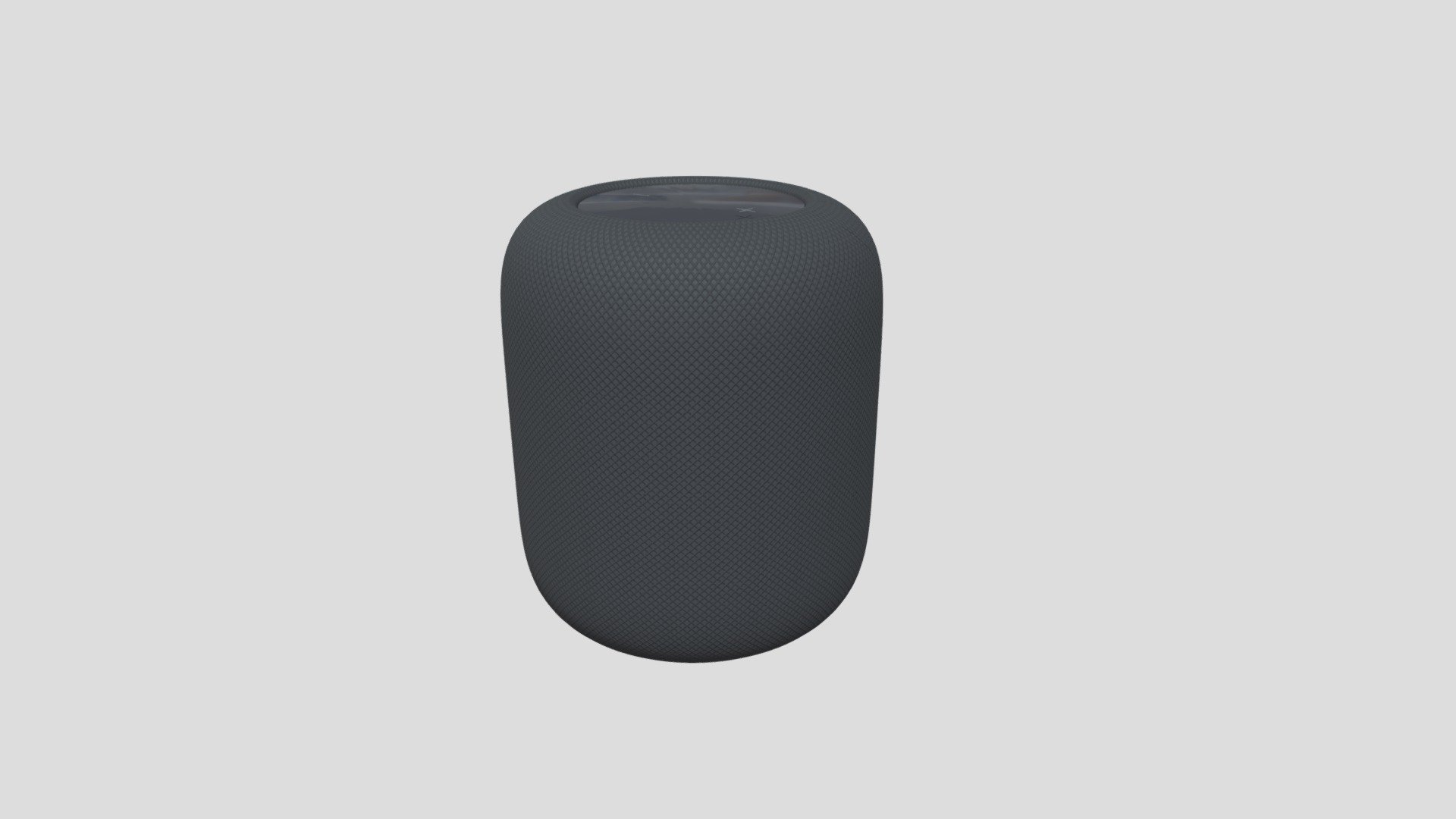 homepod_2nd_gen_midnight_ios15 3d model