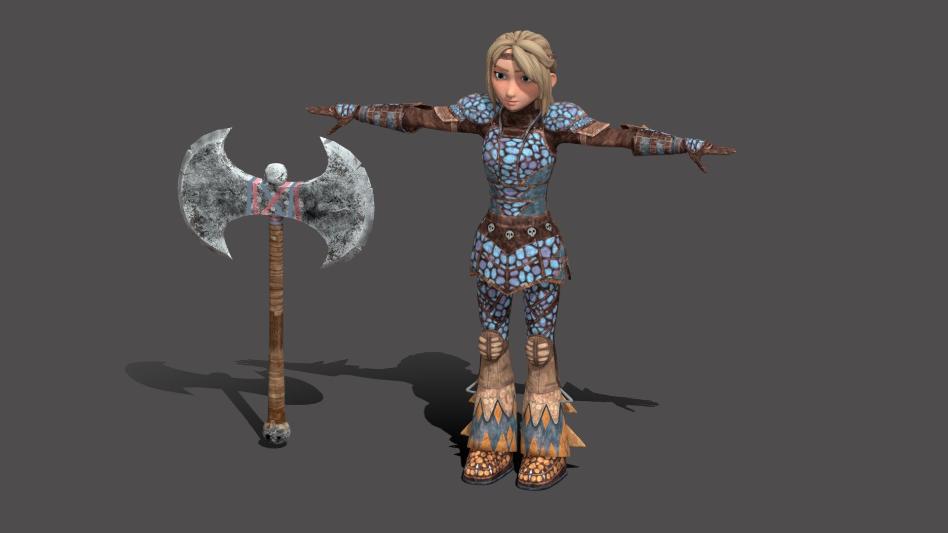 Astrid 3d model