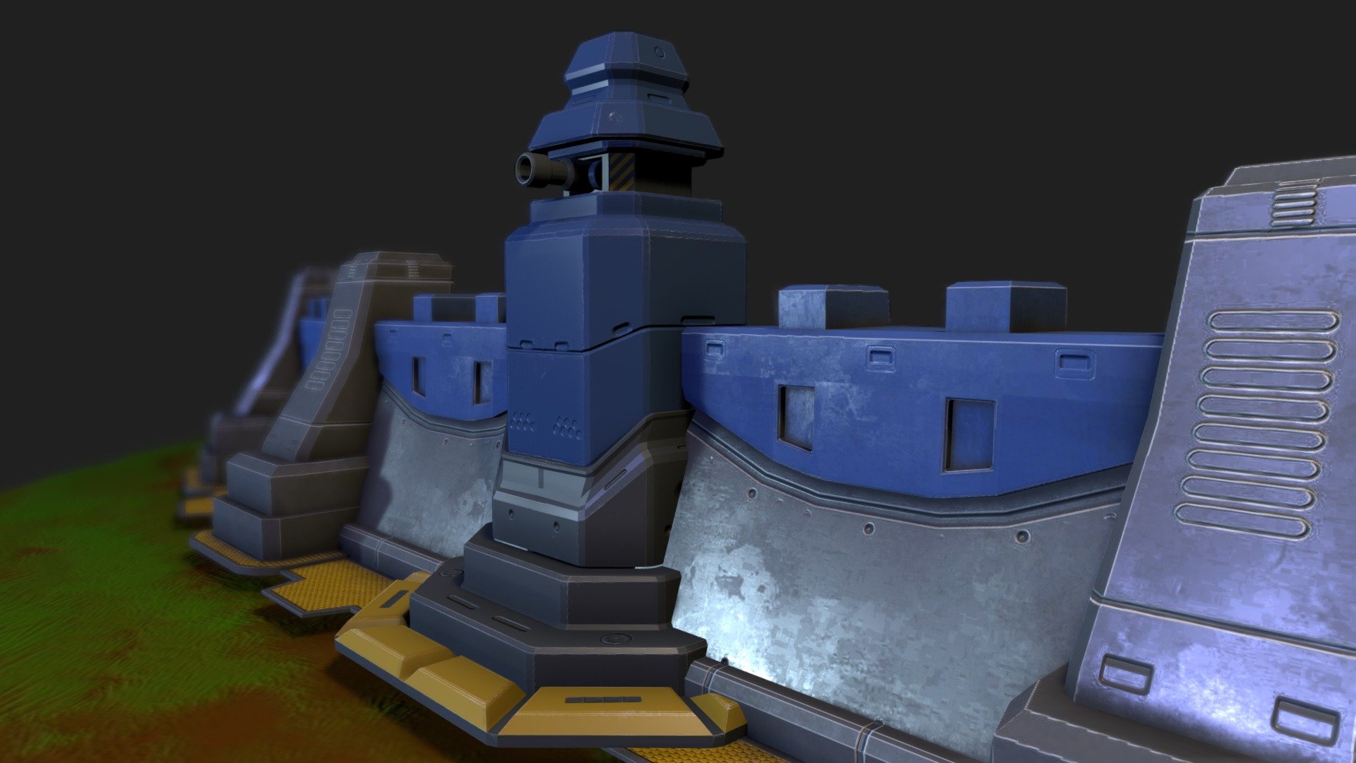 Dota Tower 3d model