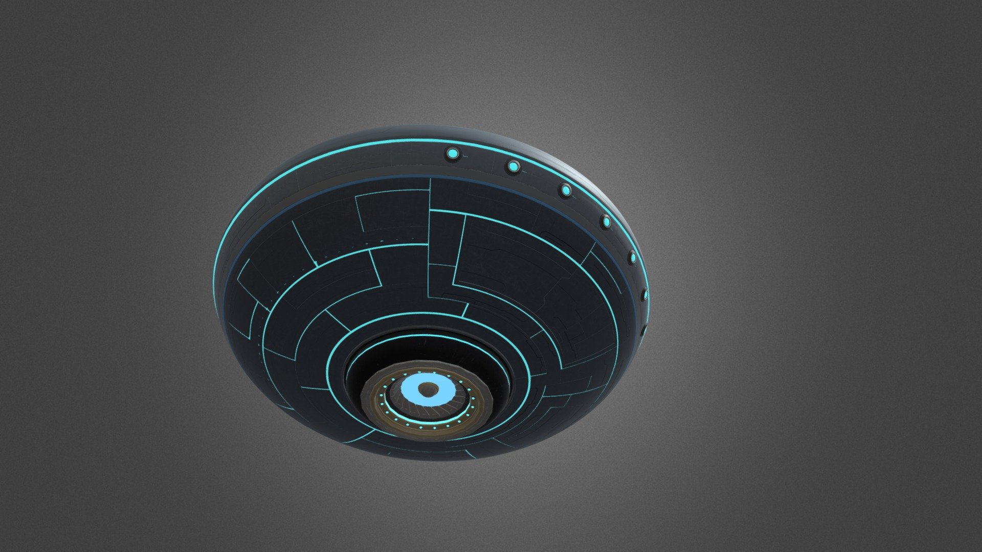 Flying Saucer 3d model