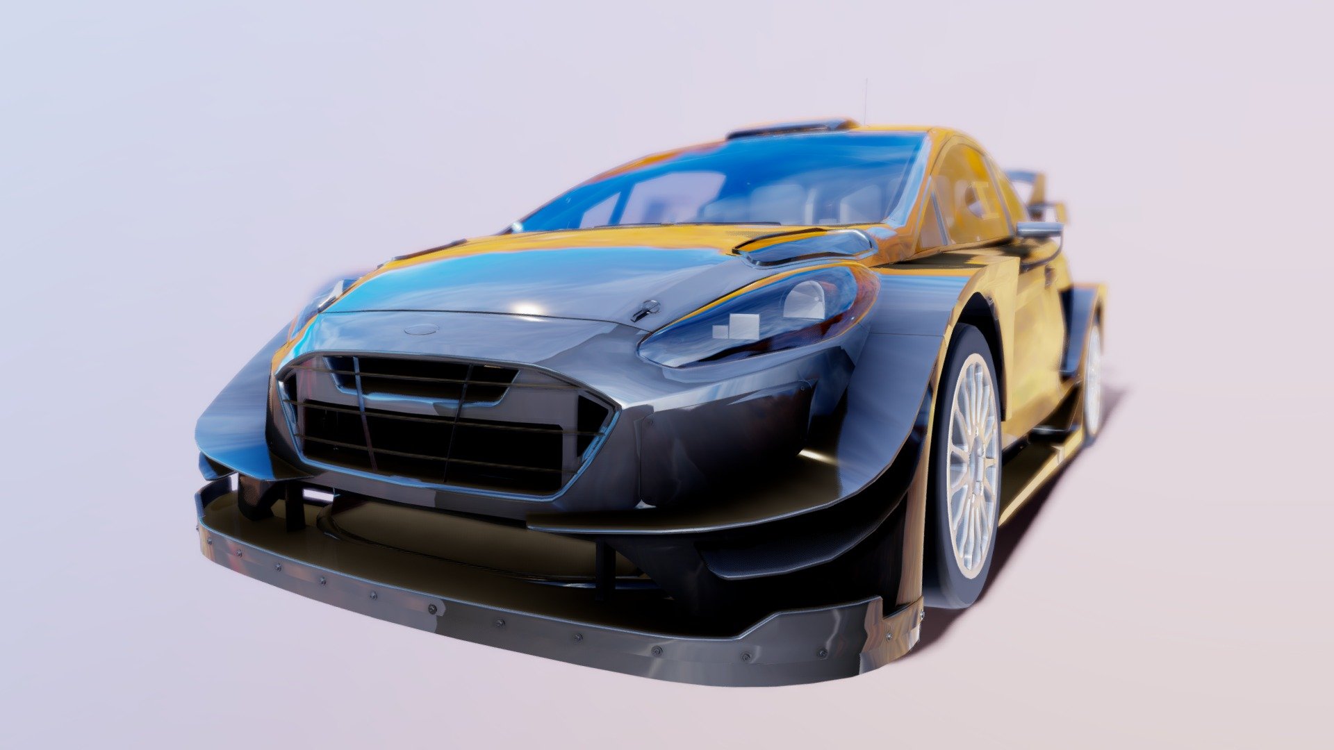 Ford Fiesta WRC 3d model