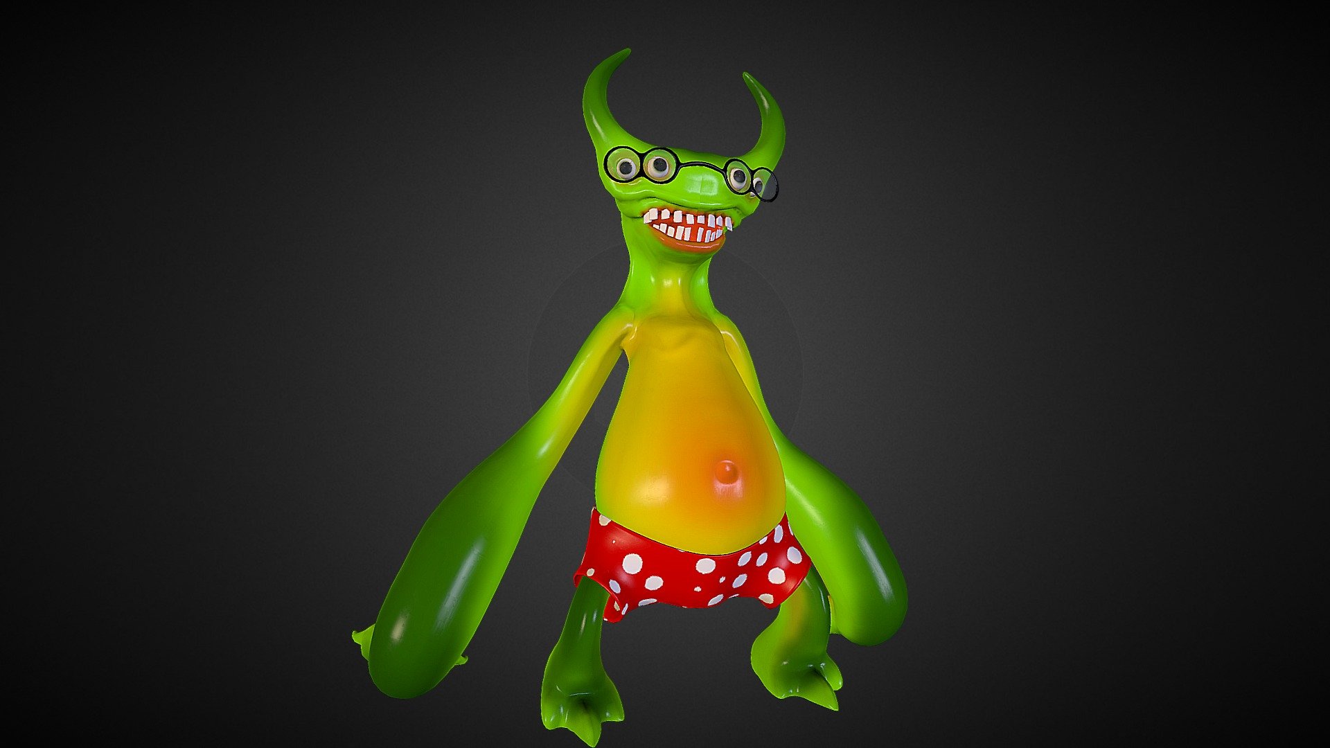 Boodoo 3d model