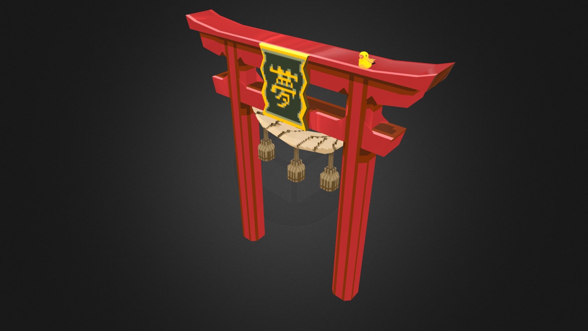 Torii Gate 3d model