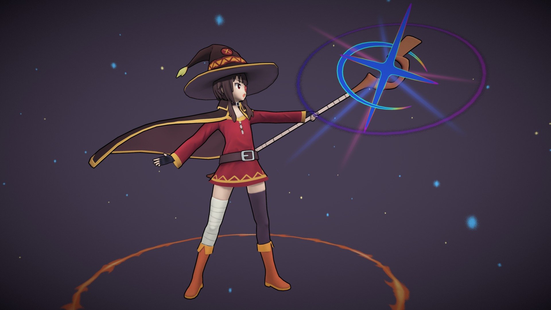 Megumin 3d model