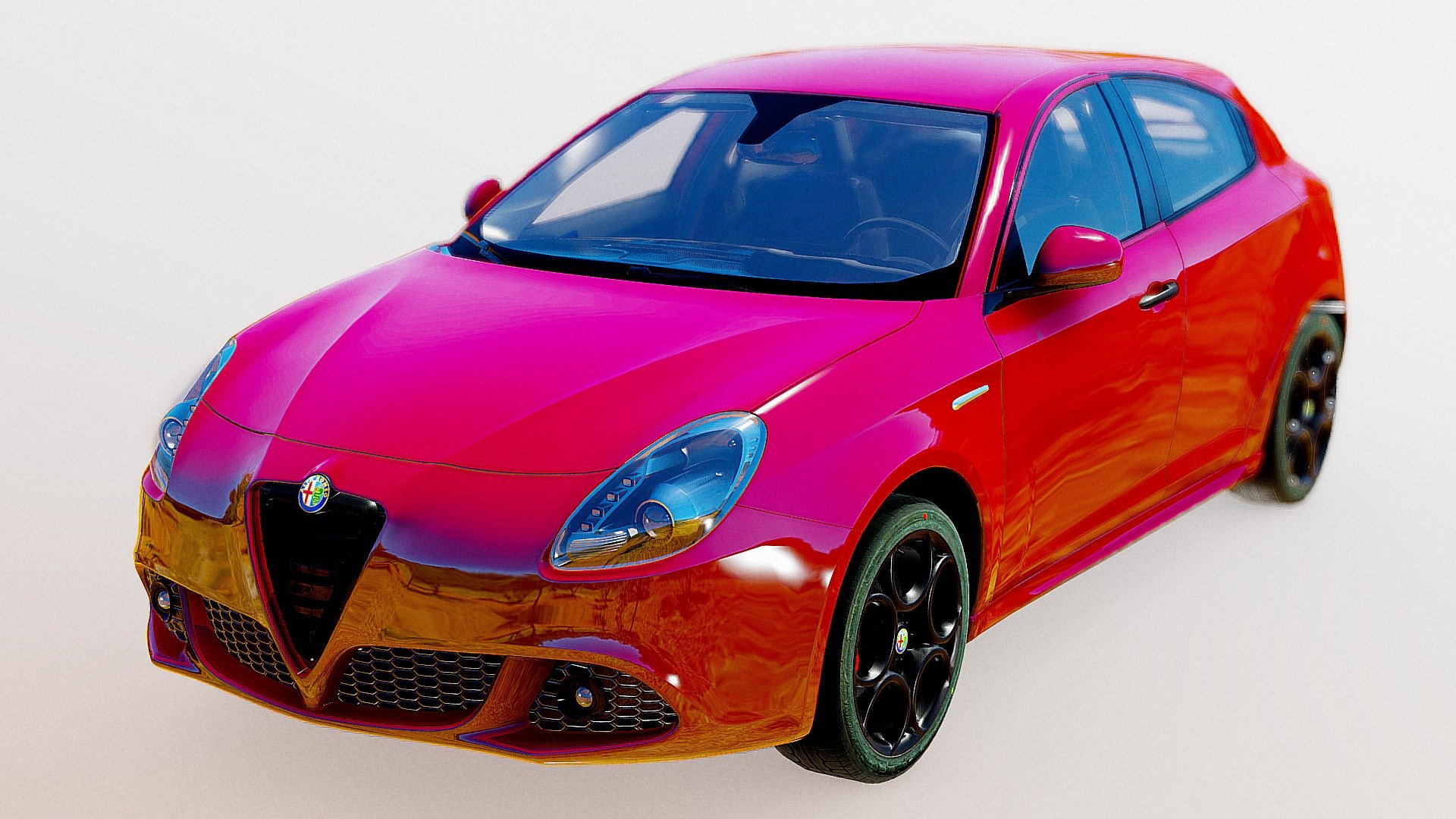 Alfa Romeo Giulietta 3d model