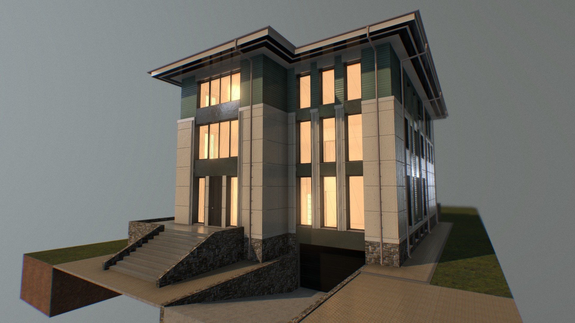 Strelna_Portovaya_F 3d model