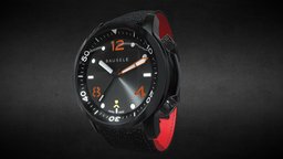 Bausele Oceanmoon Orange Watch