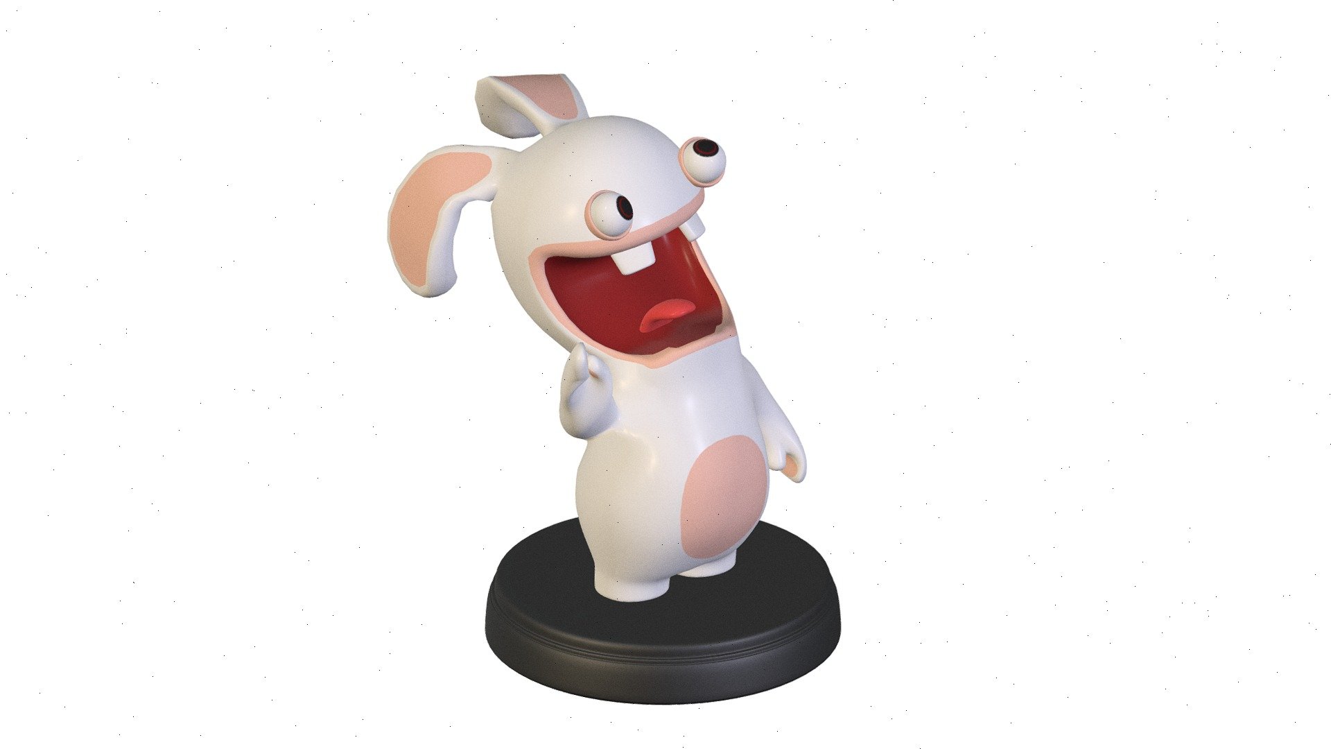 Rabbid 3d model