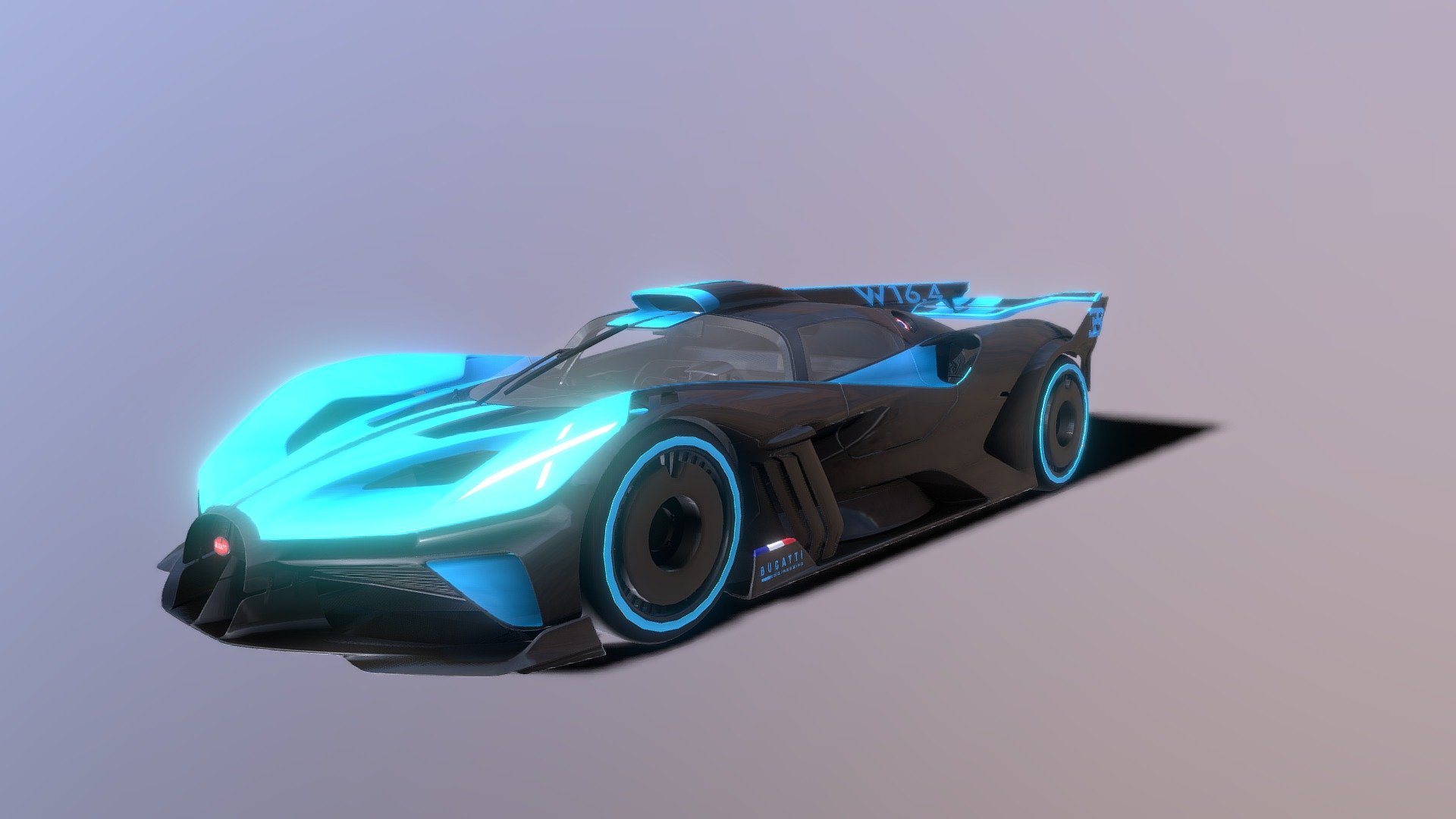 Bugatti Bolide 3d model