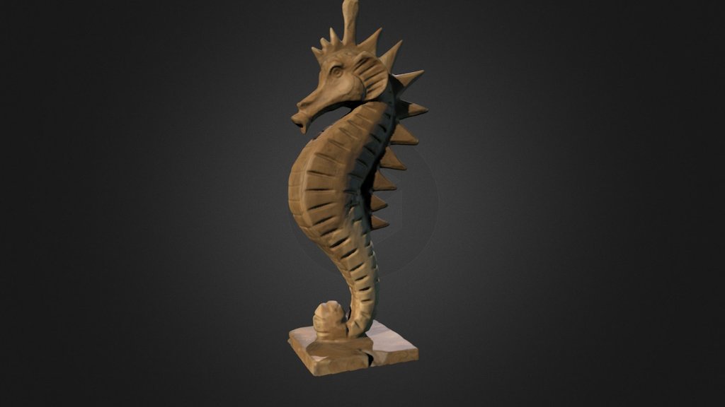 Seahorse 3d model