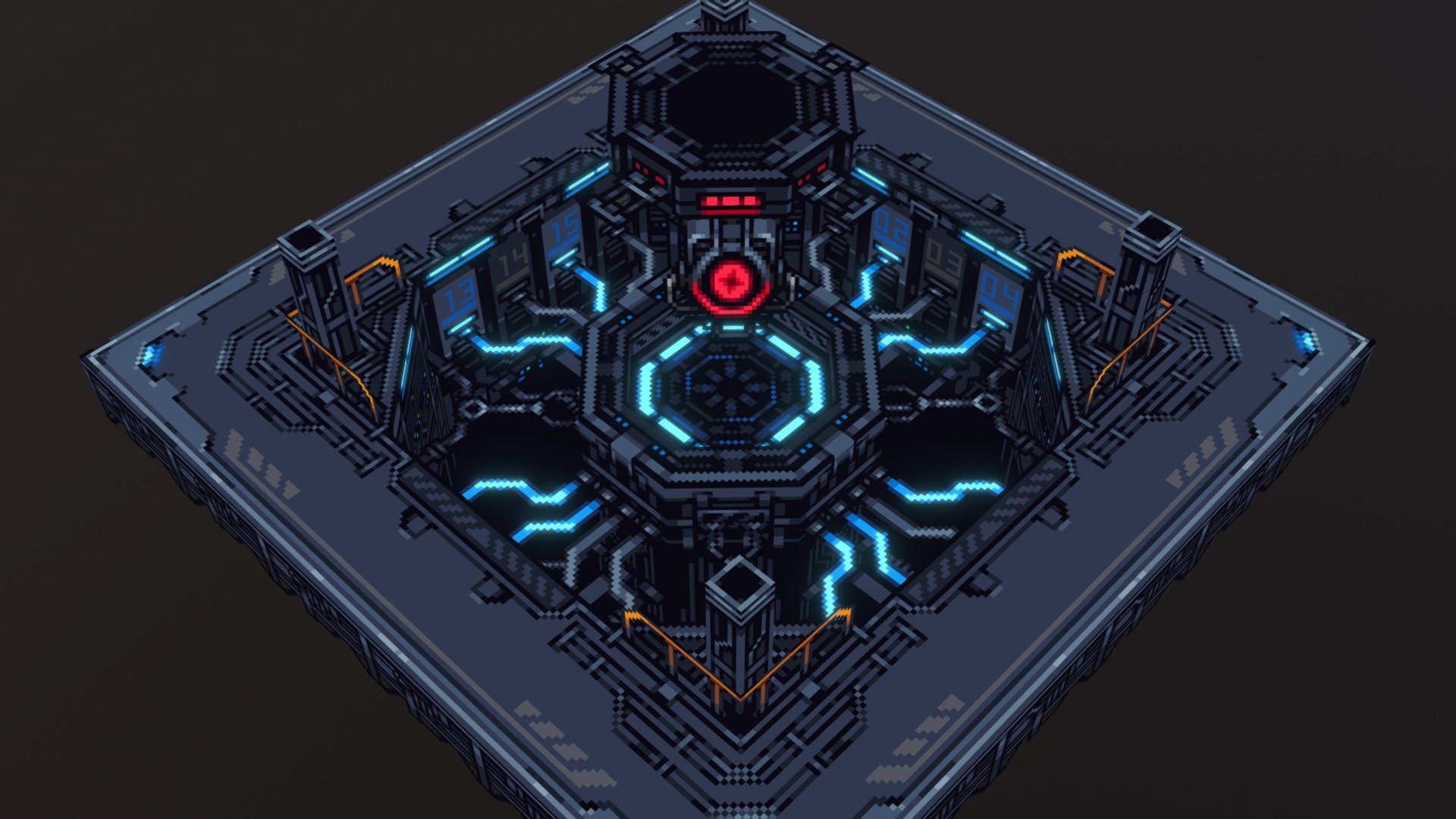 Starmancer Core 3d model