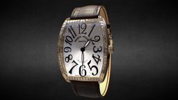 Franck Muller Cintrée Curvex 2852 QZ D 1R Watch