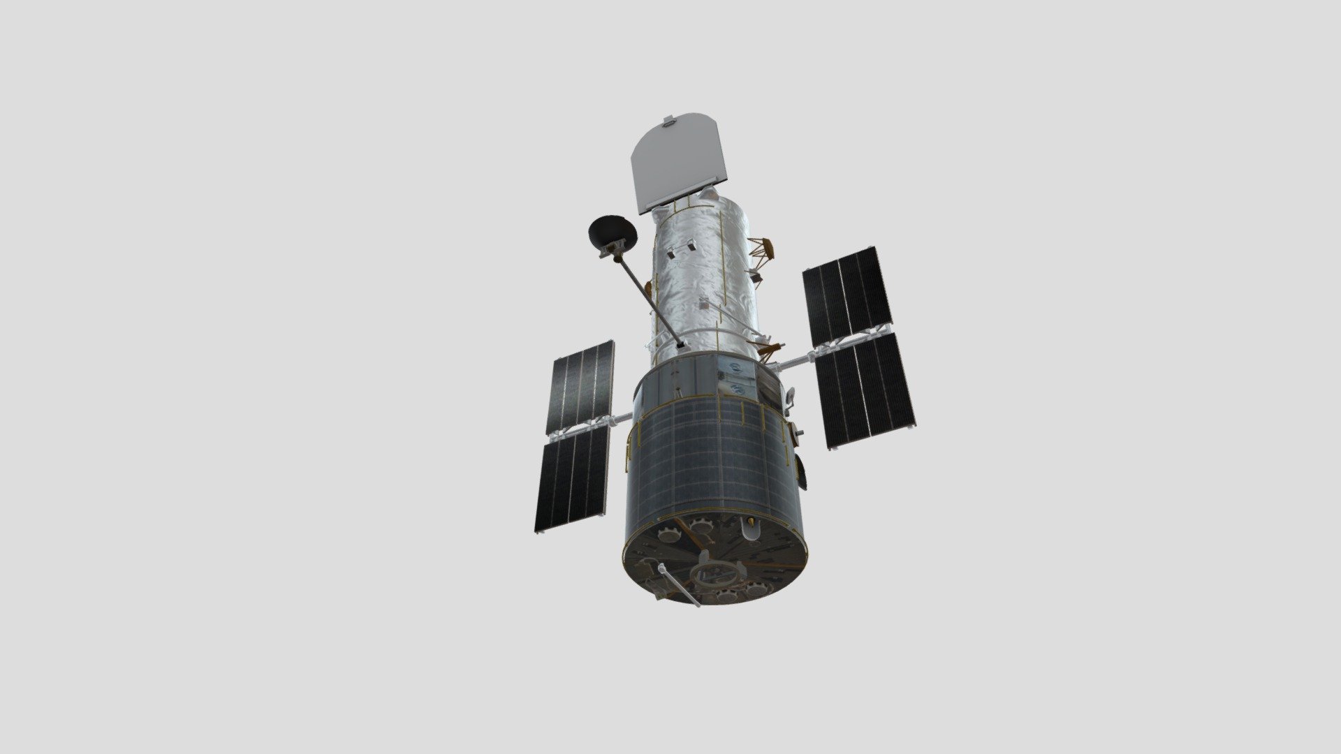 NASA_Hubble telescope 3d model