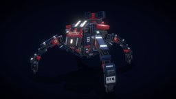 AI mech invader