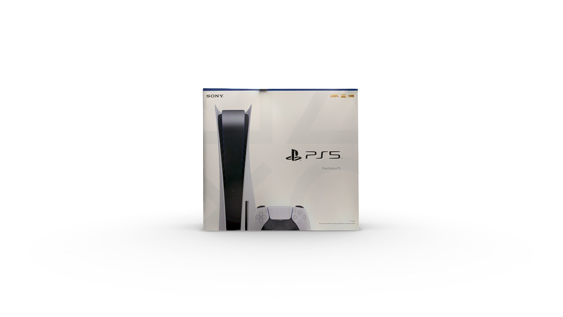 Sony PlayStation 5 (PS5) 3d model