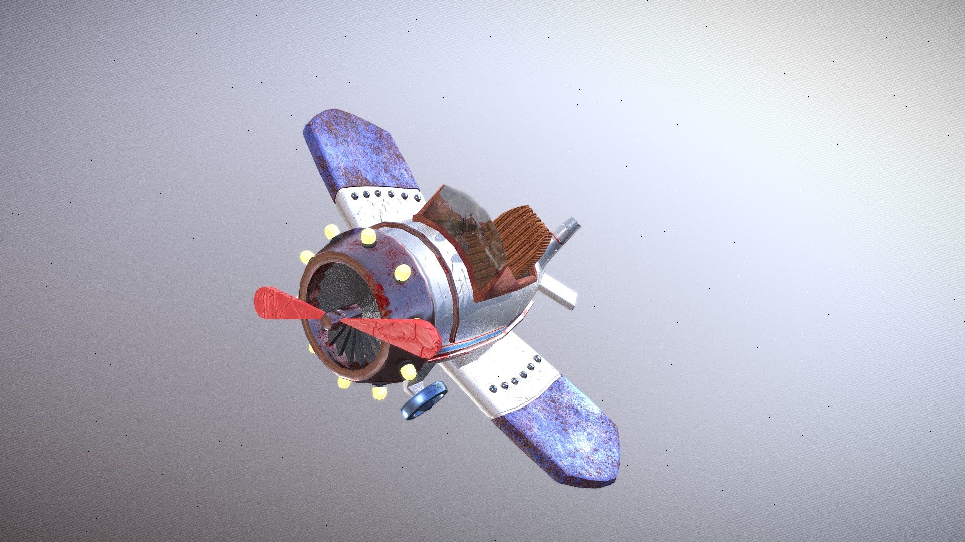 Avion / Plane Toy 3d model