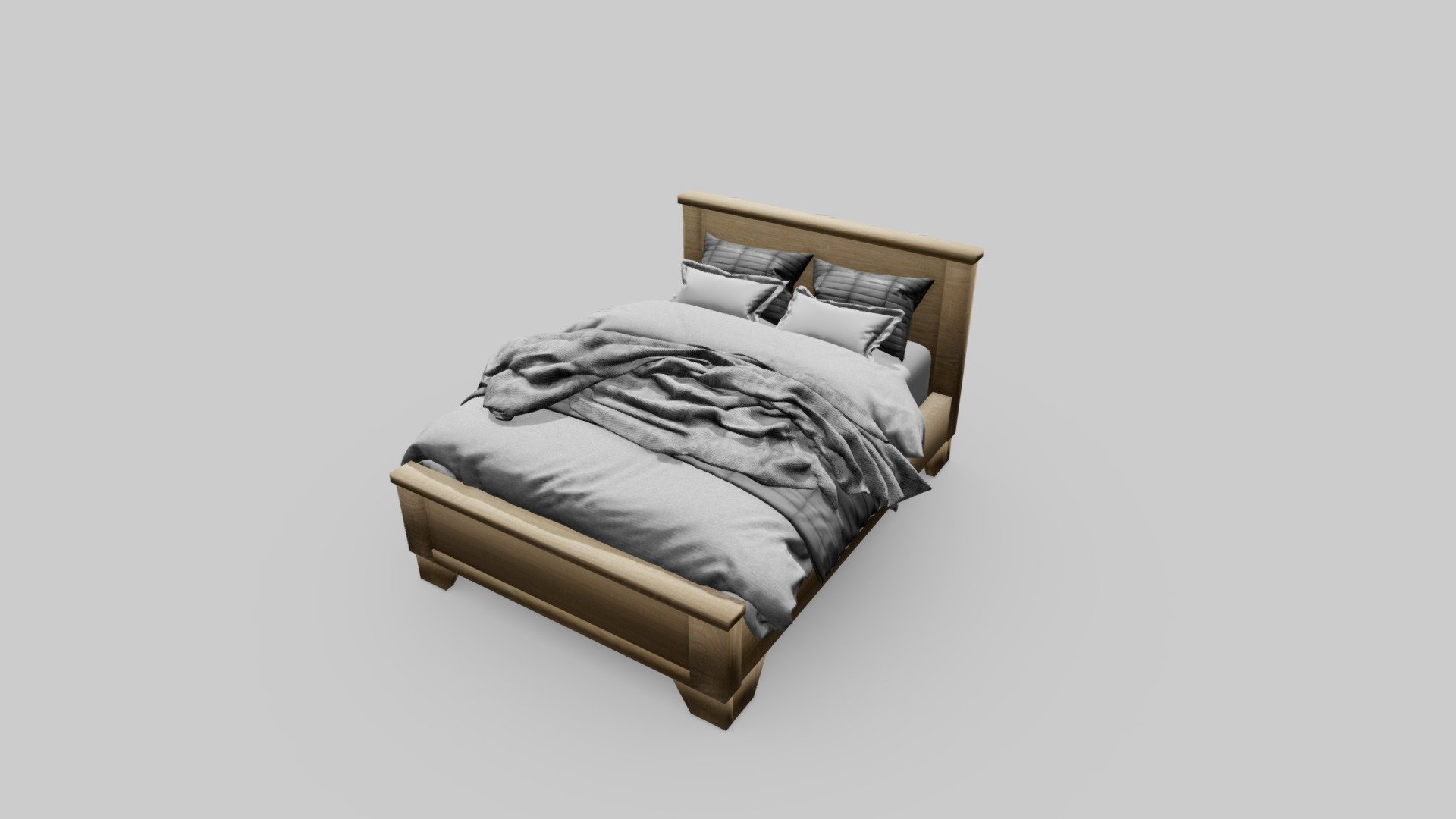 Bed 3d model