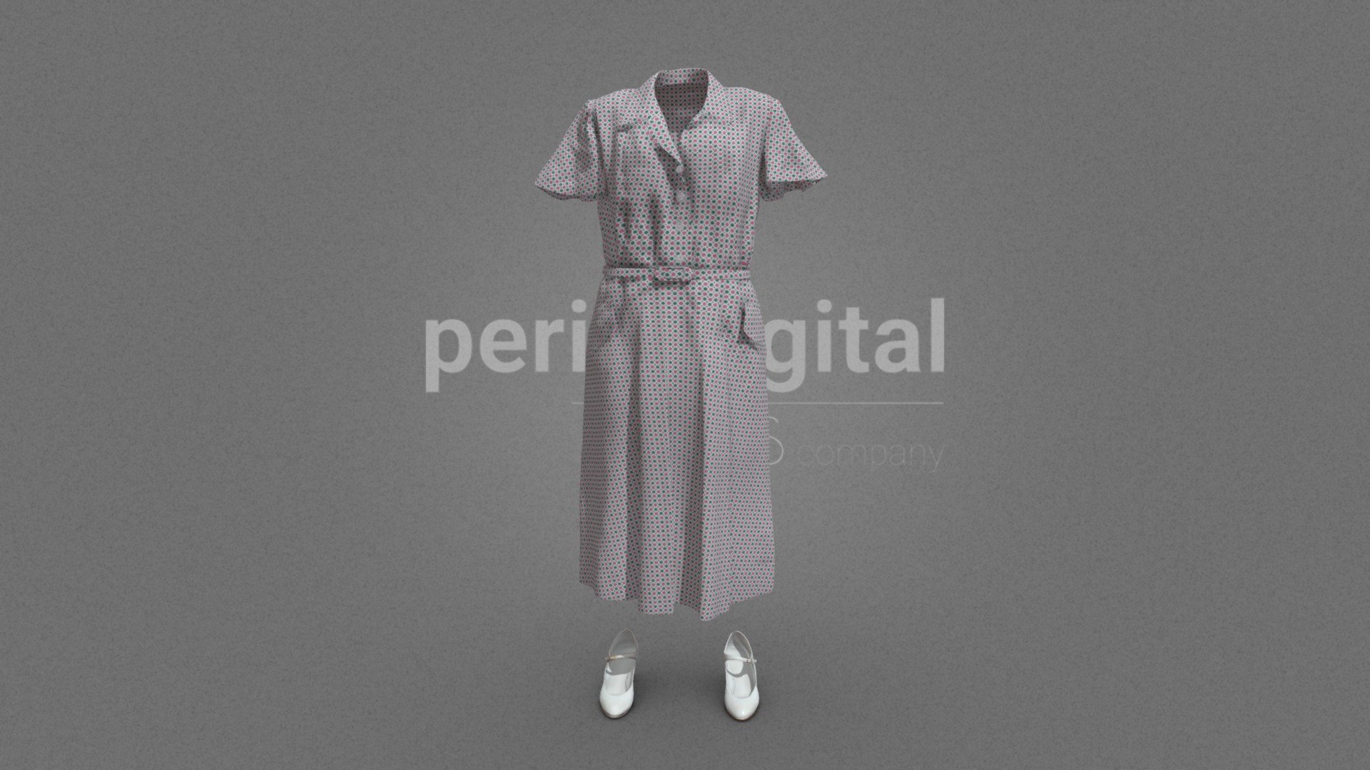 40s Fashion Series 3d model