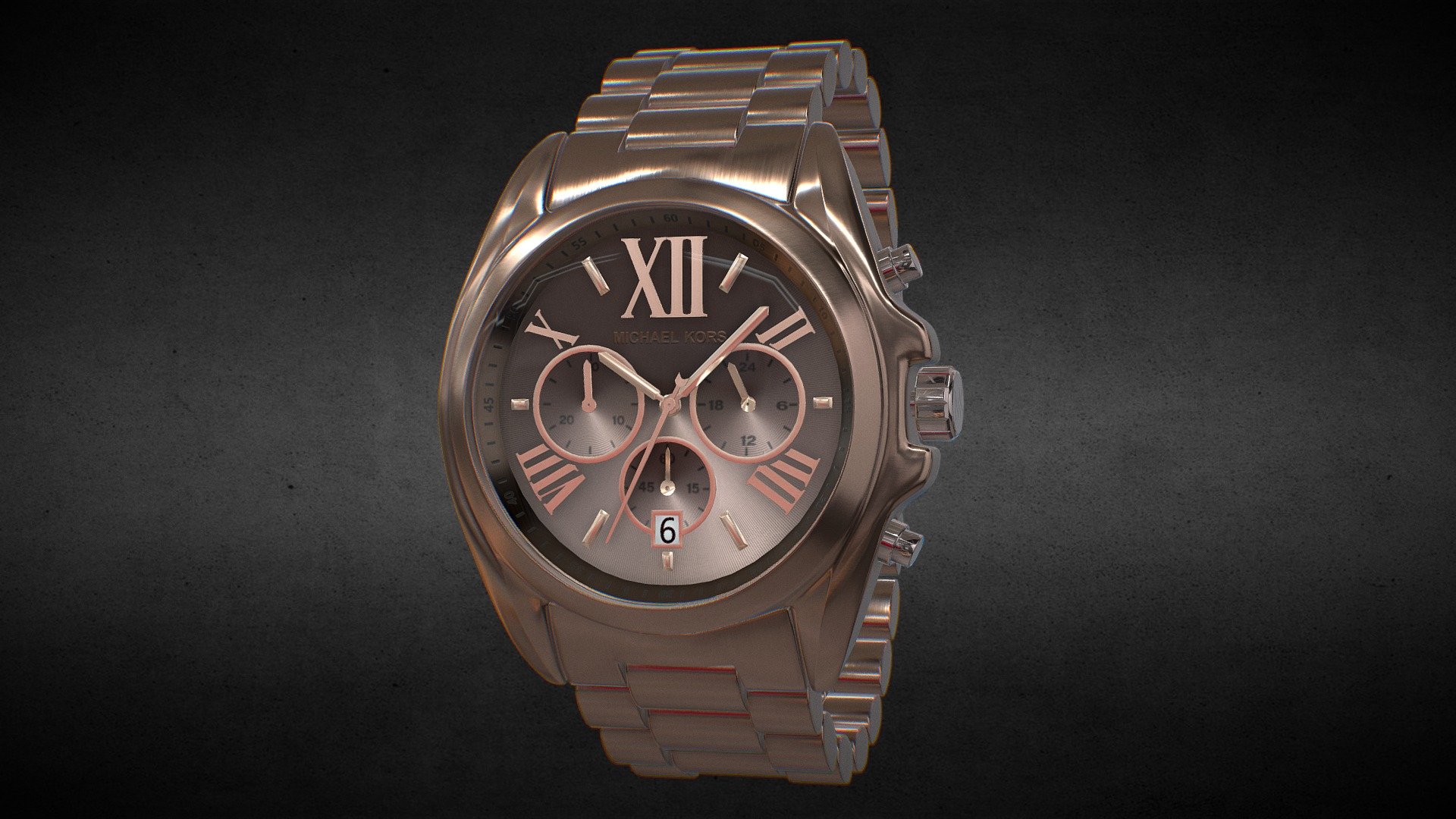 Michael Kors MK6247 Watch 3d model