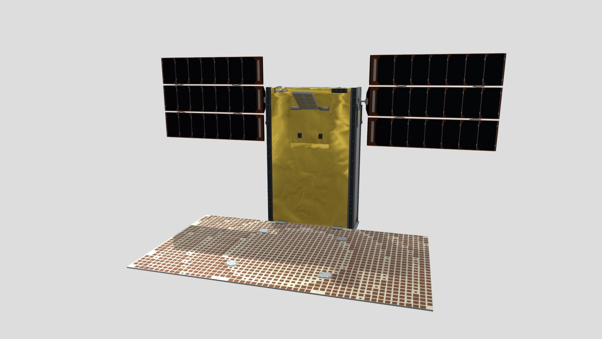 NASA_MarCO 3d model