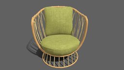 Chair_Gubi-Grace(Green_Fabric)