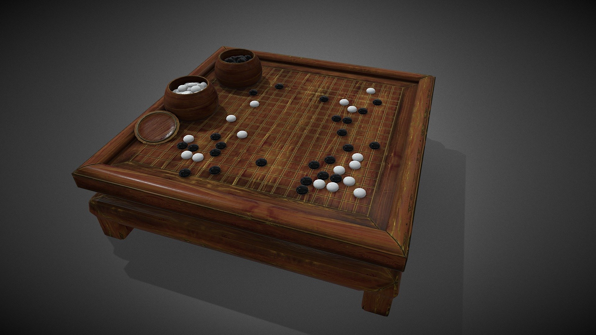 Game Table 3d model