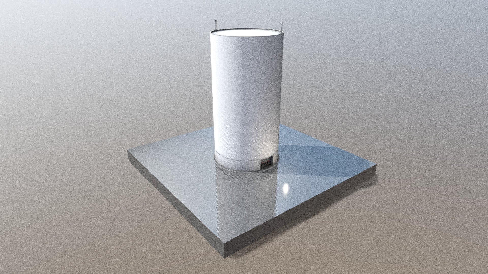 Industrial-Silo 3d model