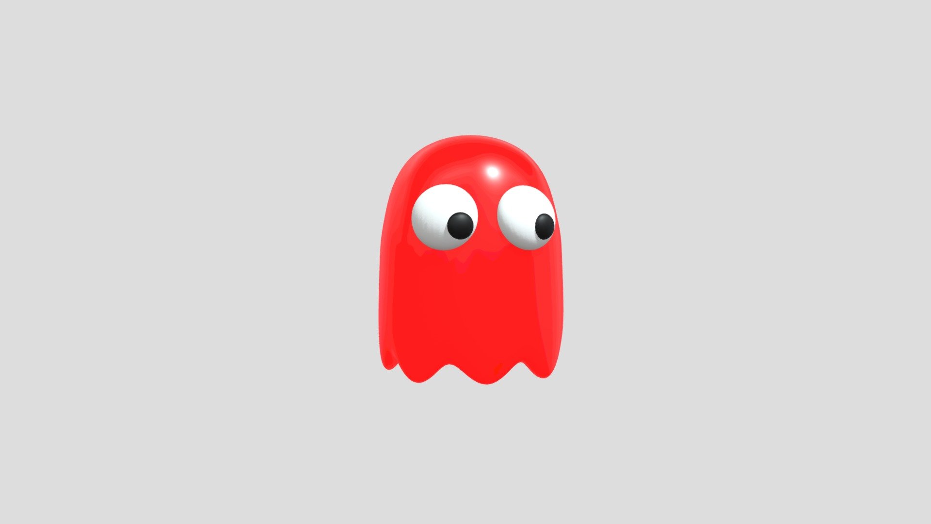 Pac-Man Ghost 3d model