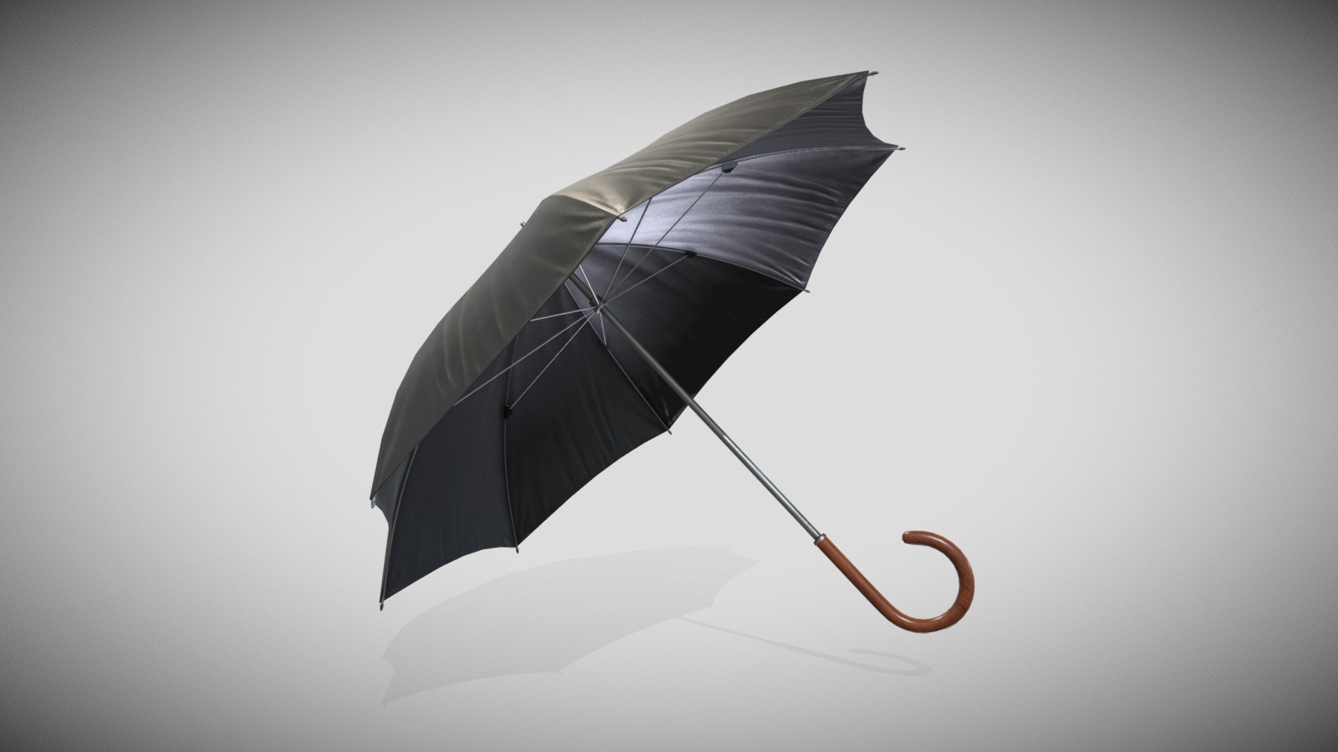 Classic Umbrella 3d model