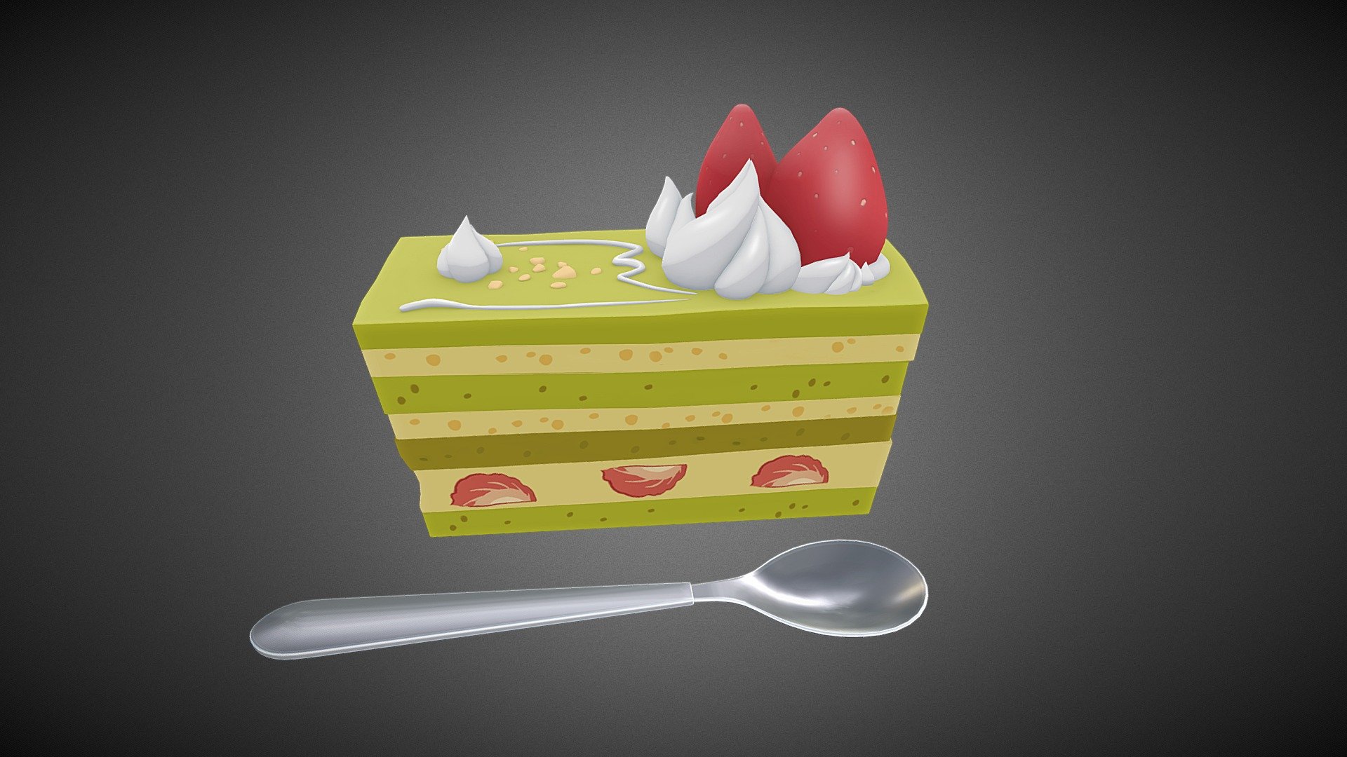 Cake 3d model