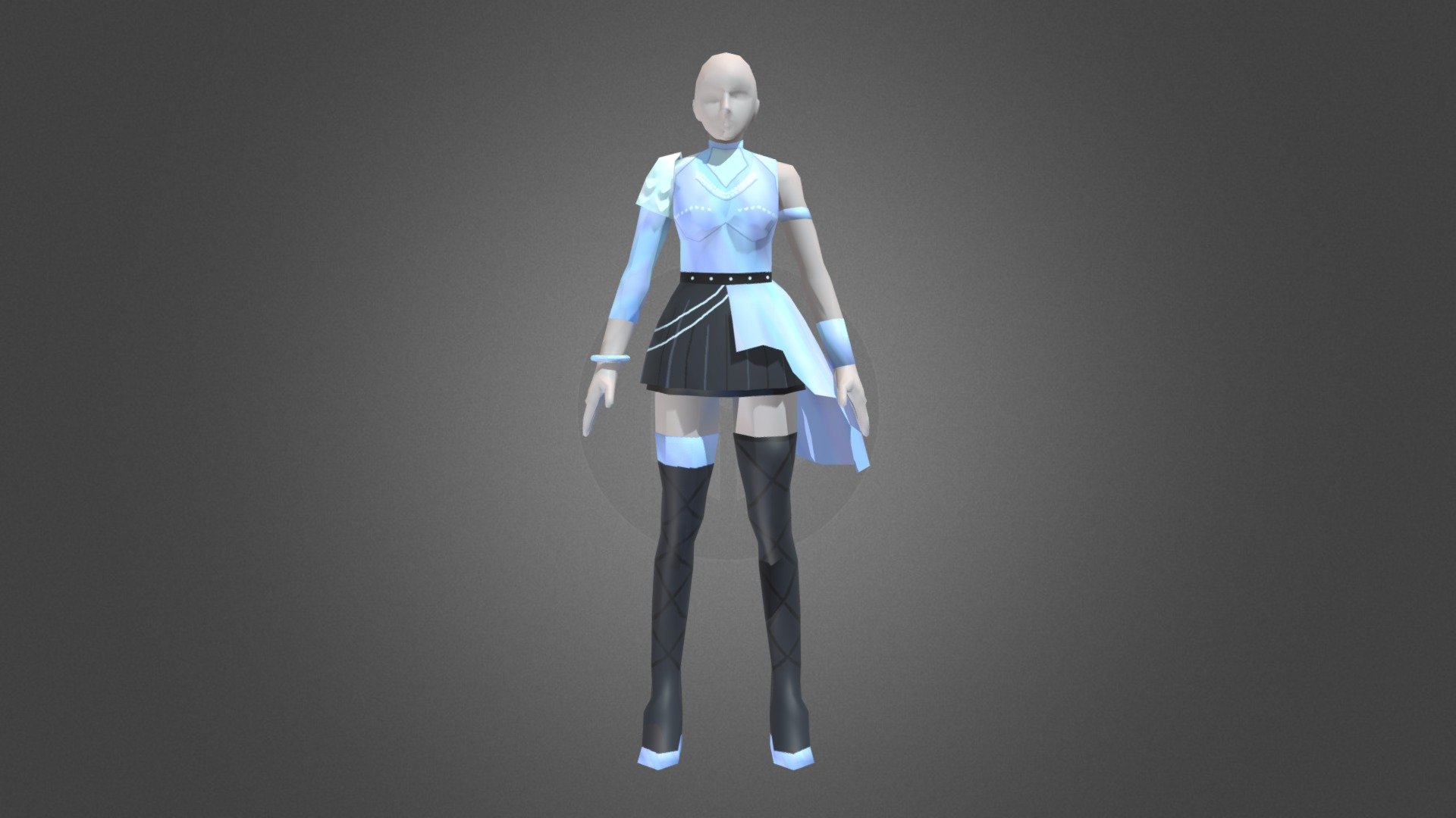 Clothing (Seraphine 3d model