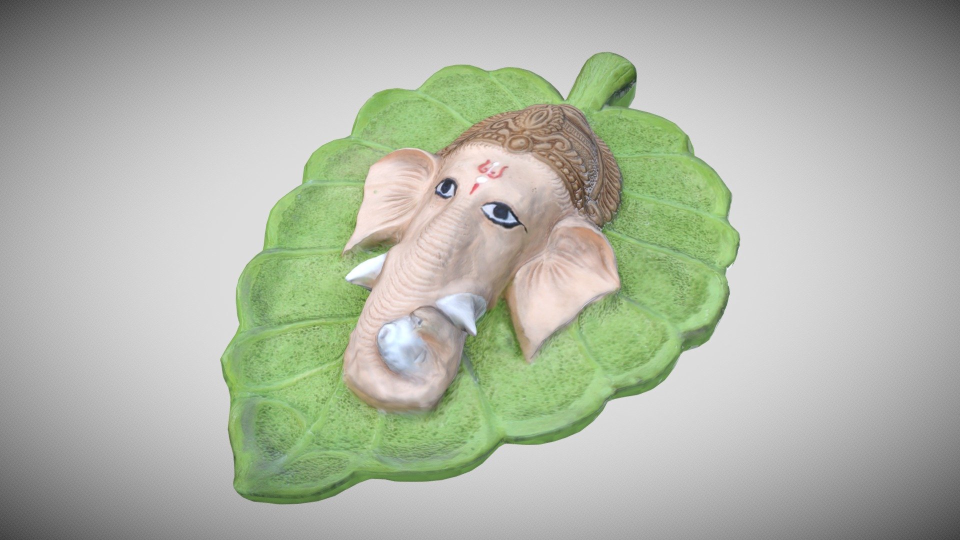 Ganesh Damshu 3d model