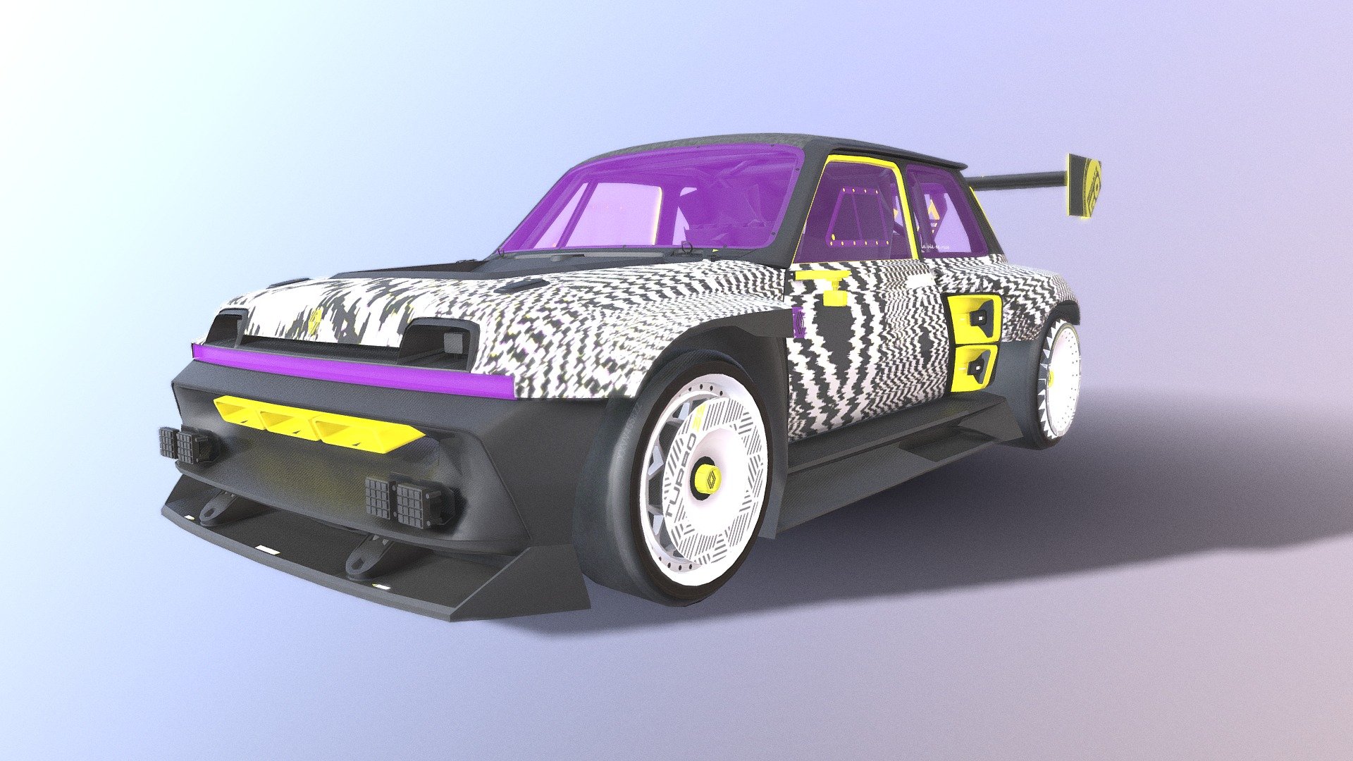 Renault R5 Turbo 3E E-Tech Concept 3d model