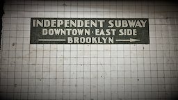 NYC SUBWAY OLD SIGN