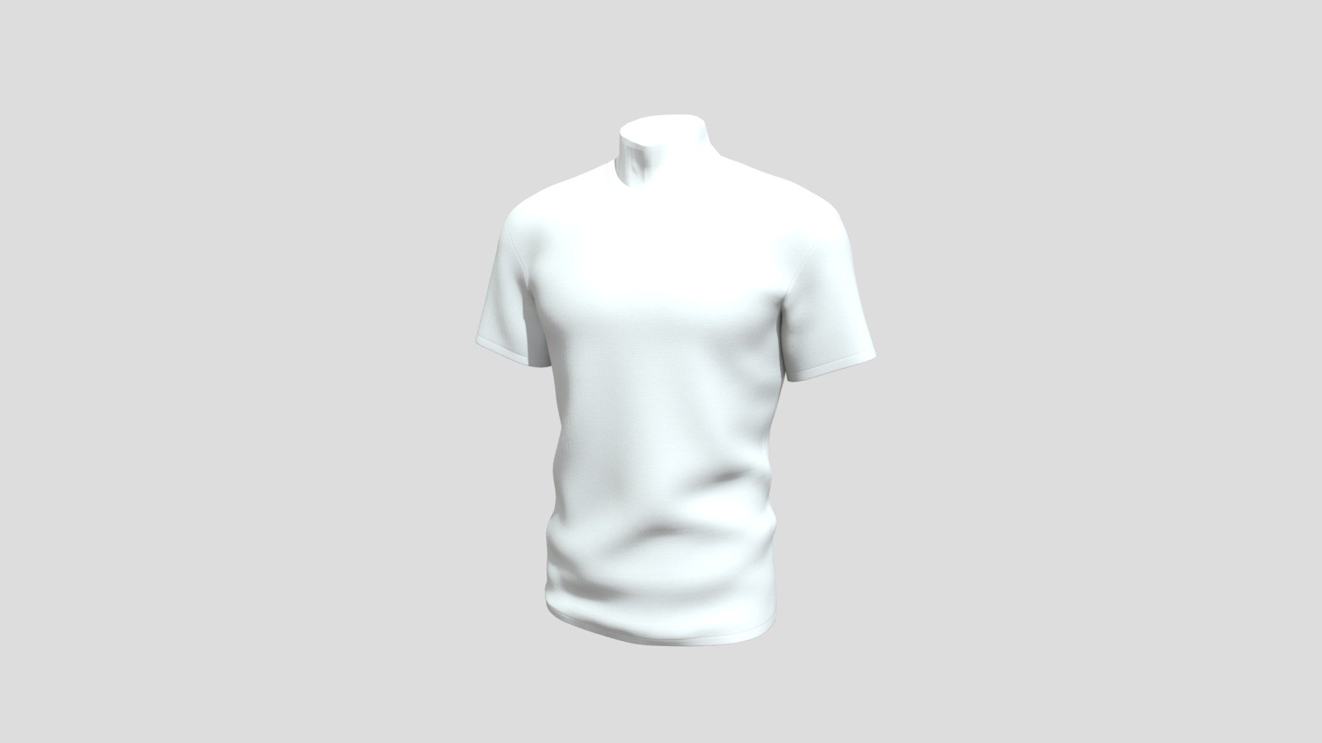 men-t-shirt 3d model