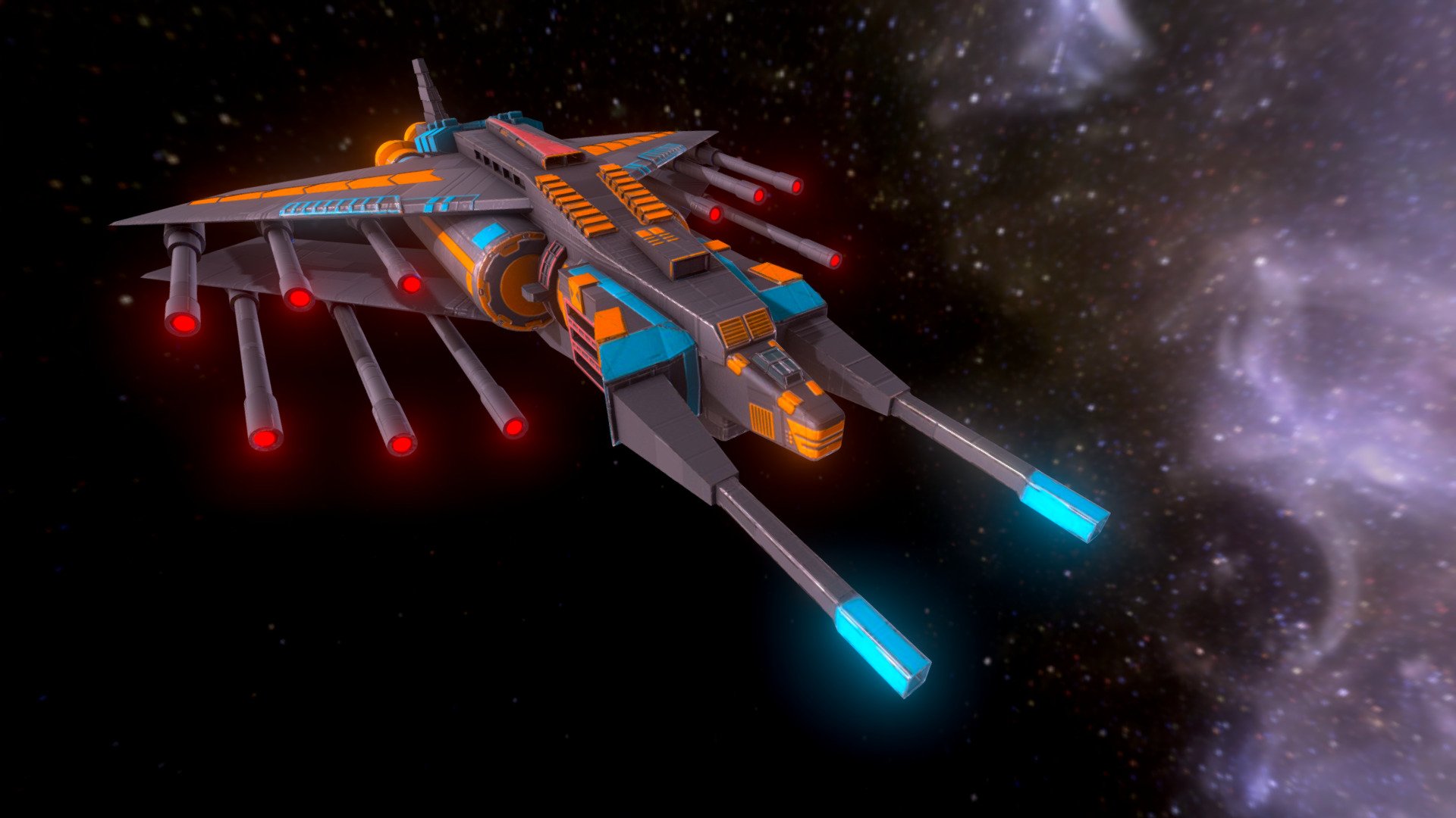 Vanguard 3d model