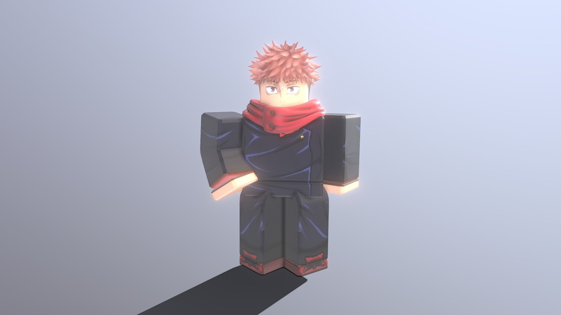 yuji itadori 3d model