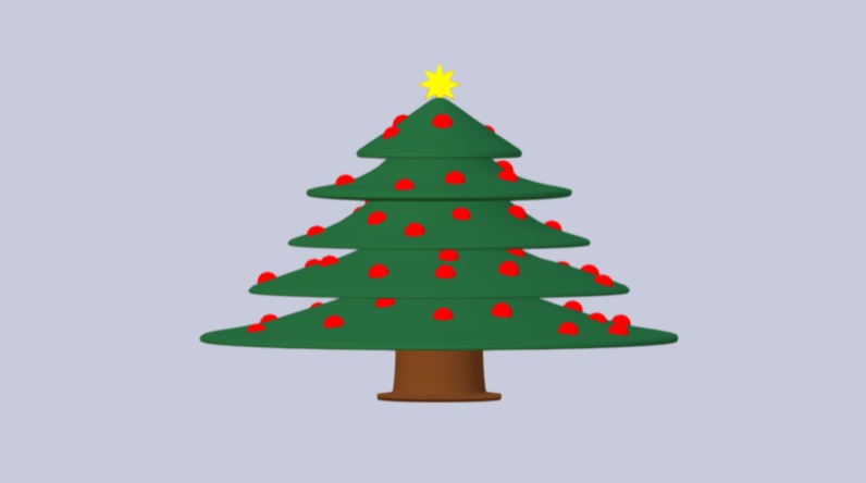 CHRISTMAS TREE 3d model