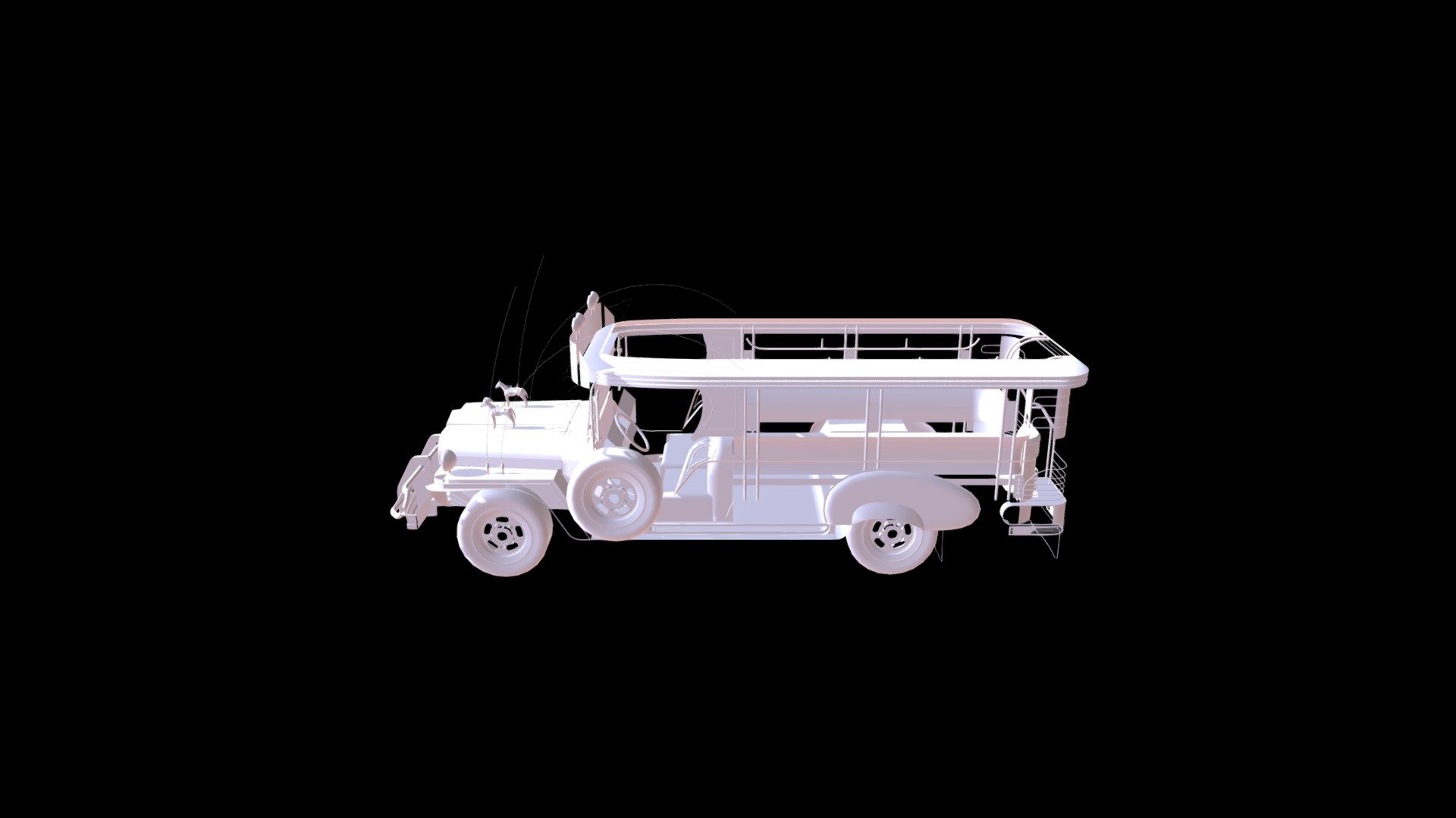 Philippine Jeepney 3d model