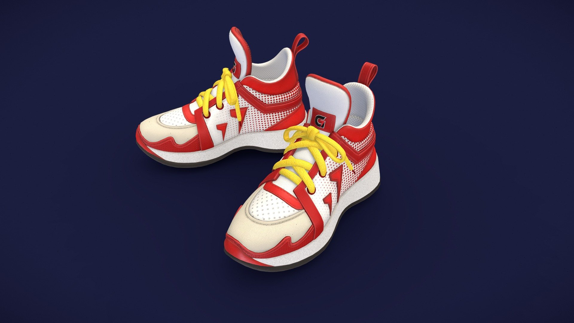 Shoes PBR Gianty 3d model