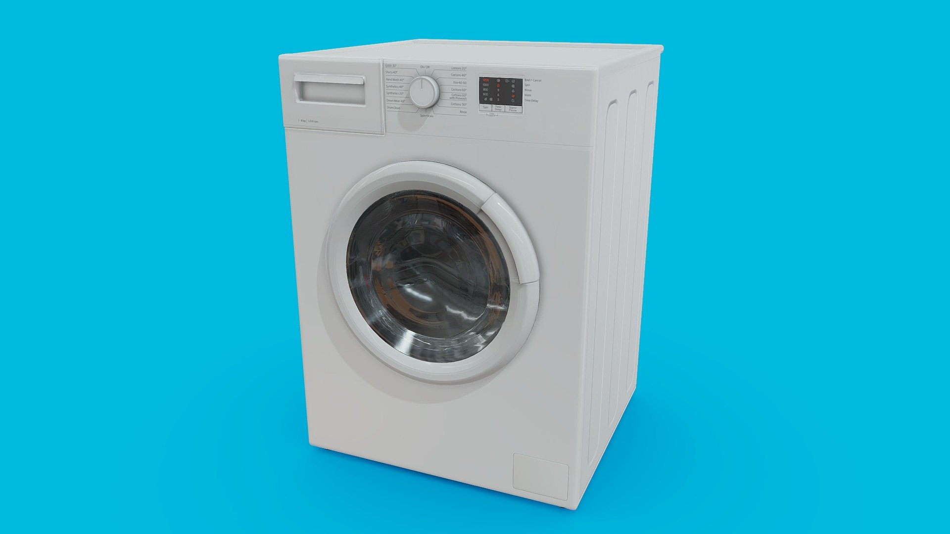 Washing Machine 3d model