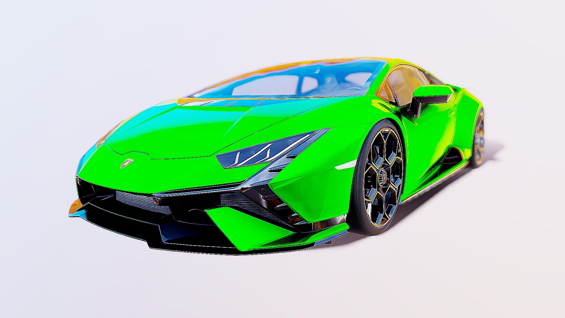 2022 | Lamborghini Huracan Tecnica 3d model