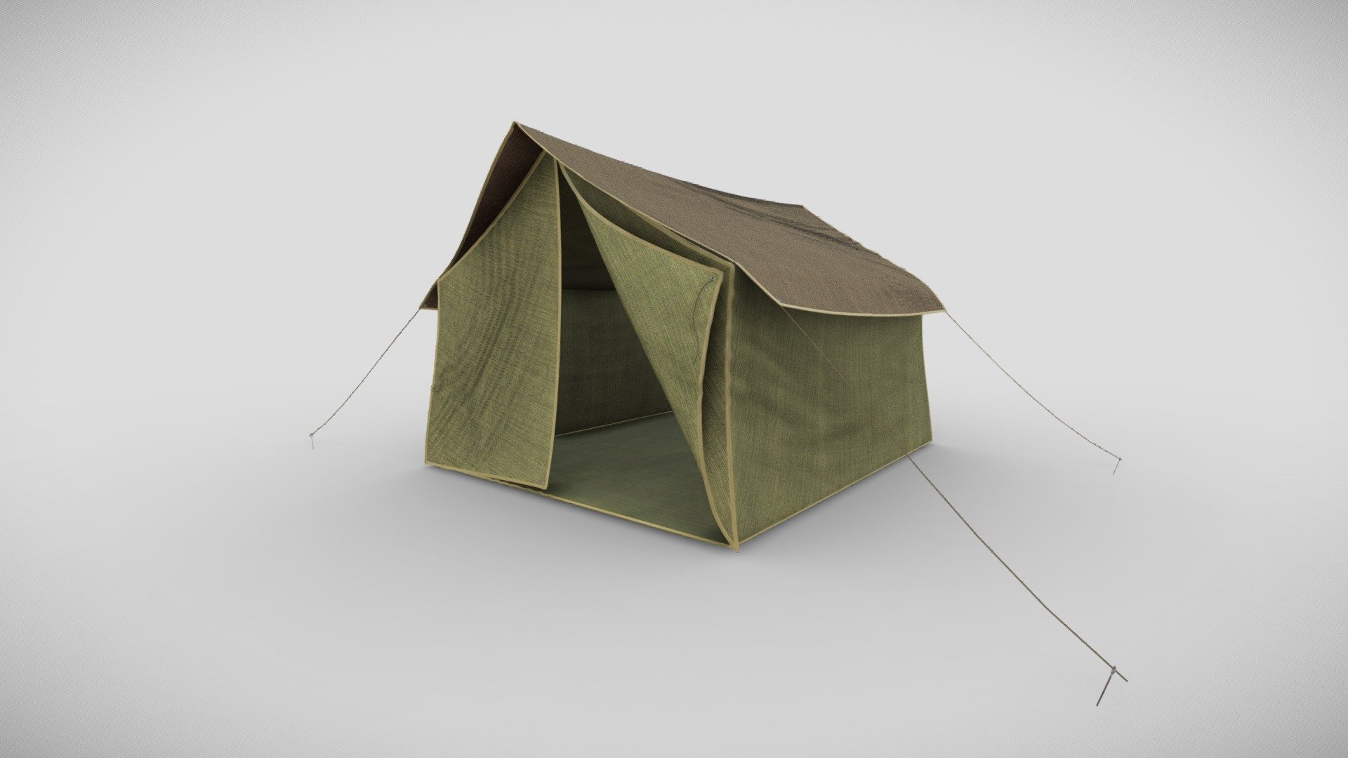 Tent 3d model 3d model