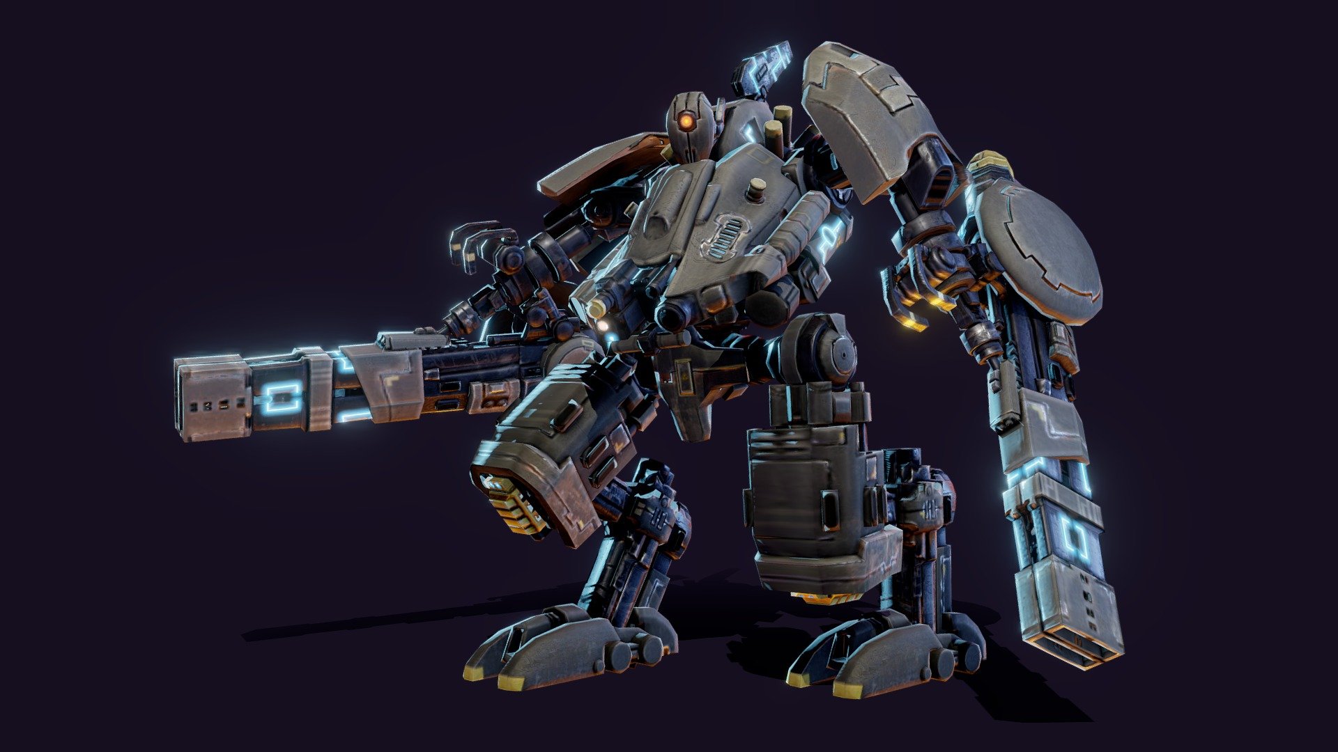 Robo_OBJ_pose4 3d model