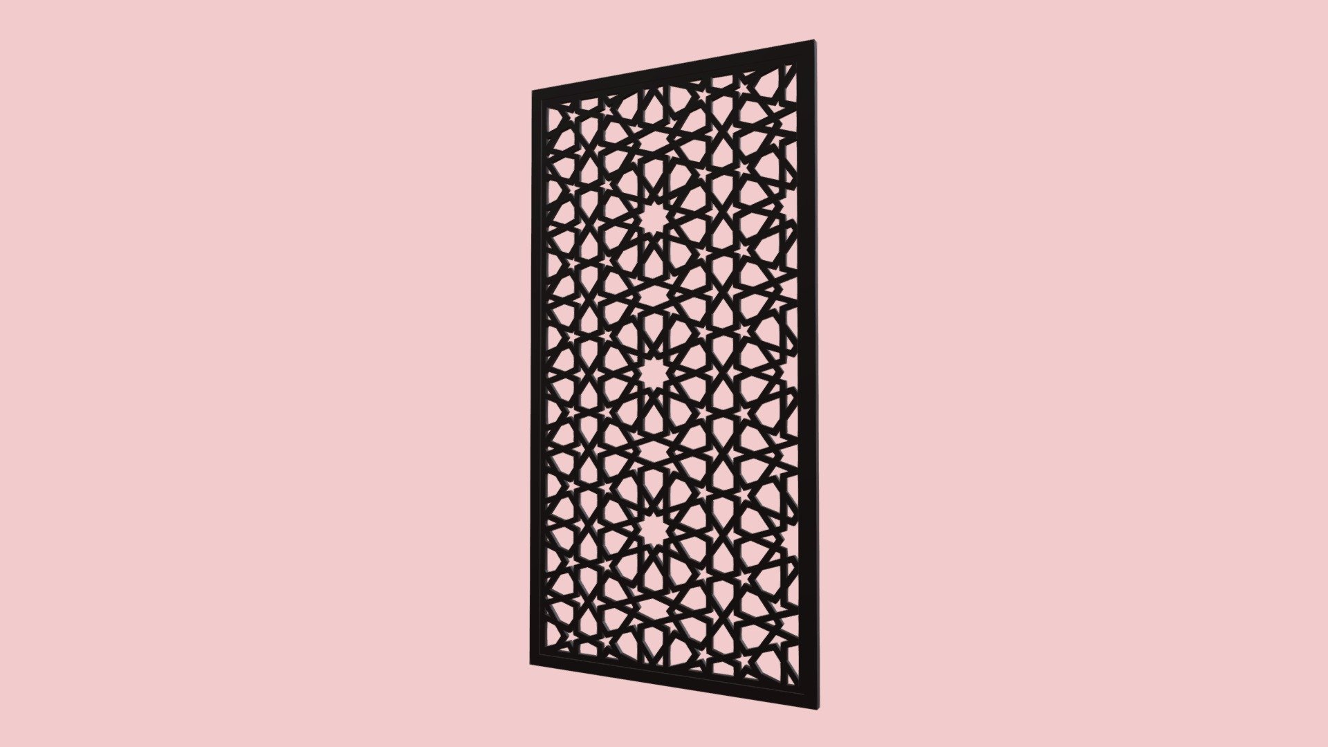 partition panel-5 3d model